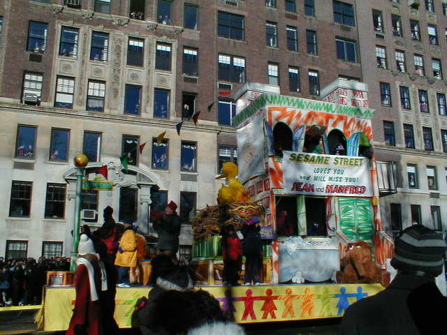 Sesame Street Float