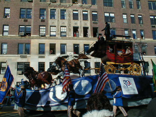 United States Mint Float